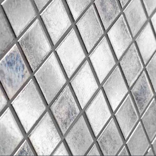 Glasmosaikfliese - PLATINO BIS - BISAZZA BAGNO - für den Innenraum / Wand / quadratisch