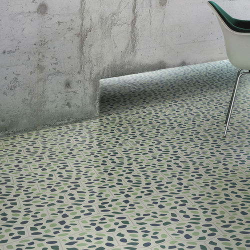Fliesen für Wohnzimmer - GRIT - BISAZZA BAGNO - Wand / Boden / Zement