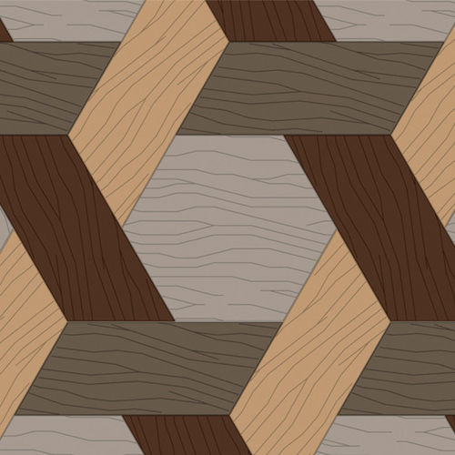 Holzfliesen - CANNAGE CHIC - BISAZZA BAGNO - gebürstet / für den Innenraum / Boden