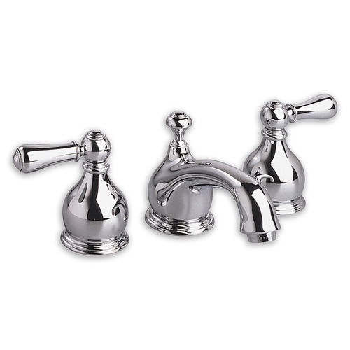 Zweigriffmischer für Waschtisch - HAMPTON - AMERICAN STANDARDS - Aufsatz / Edelstahl / für Badezimmer