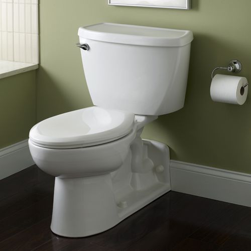 Freistehendes WC - YORKVILLE - AMERICAN STANDARDS - Porzellan / für öffentliche Sanitäreinrichtungen / mit Betätigungshebel
