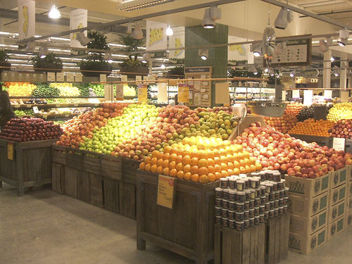 Regalsystem für Obst und Gemüse - DBP-03, DBRP-03 - Hussmann - Standard / Aluminium