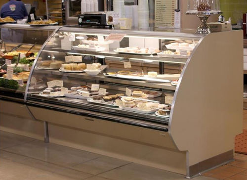 Verkaufskühlvitrine - Q3-BC  - Hussmann - für Bäckerei / mit Licht