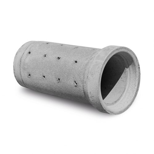 Betonrohrleitung - A Cimenteira do Louro - für Drainagesystem / perforiert