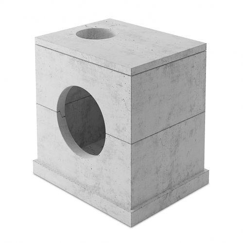 Beton-Abwasserschacht - MEDIUM-SIZED BOX - A Cimenteira do Louro