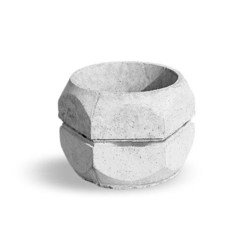 Beton-Pflanzkübel - A Cimenteira do Louro - sechseckig / modulierbar / modern