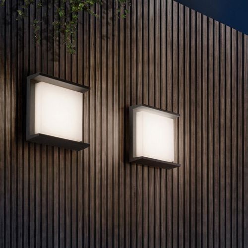 Moderne Wandleuchte - ALU - Zafferano Srl - für Außenbereich / Aluminiumguss / Polycarbonat