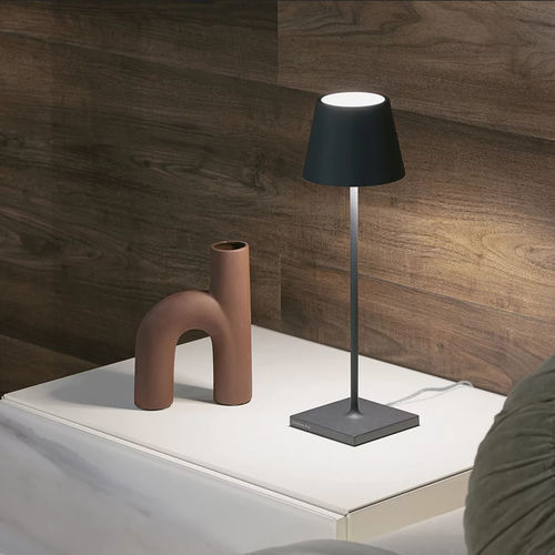 Tischlampe - POLDINA 230 - Zafferano Srl - Aluminiumguss / Polycarbonat / modern