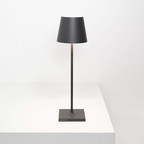 Hängelampe - POLDINA - Zafferano Srl - Tisch / mobil / Aluminium