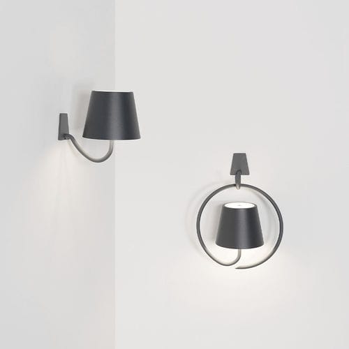 Moderne Wandleuchte - POLDINA - Zafferano Srl - für den Innenraum / für Außenbereich / Aluminium