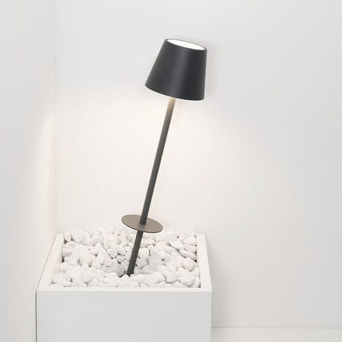 Stehleuchte - POLDINA  - Zafferano Srl - Aluminium / modern / mit Akku