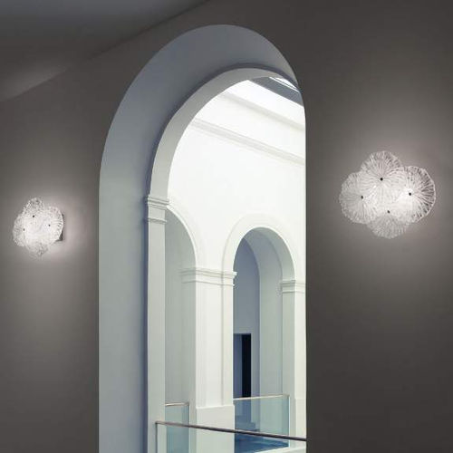 Moderne Wandleuchte - MARIPOSA - Zafferano Srl - für den Innenraum / Glas / aus lackiertem Metall