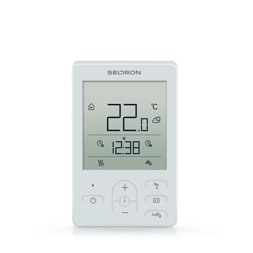 Elektronisches Thermostat - RCD3W - Seltron - programmierbar / für Heizungen / Raum