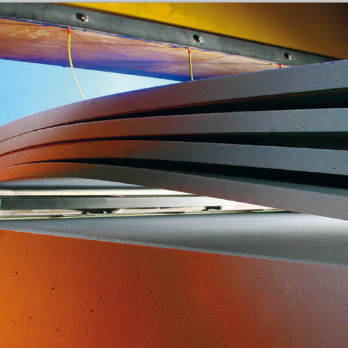Thermoisolierung - BASOTECT® - BASF Energy efficiency - zur Lärmdämmung / Melaminschaum / steife Platten