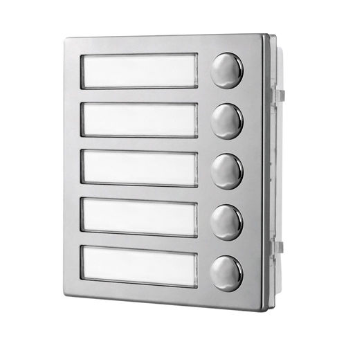 Edelstahl-Türsprechmodul - 4845 - Videx Electronics S.p.A. - Edelstahl mit Mattfinish / anodisiertes Aluminium / für Zweckbauten