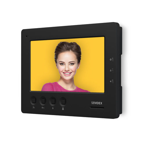 Weiße Video-Türsprechanlage - 6788 - Videx Electronics S.p.A. - schwarz / Einbau / für den Innenraum