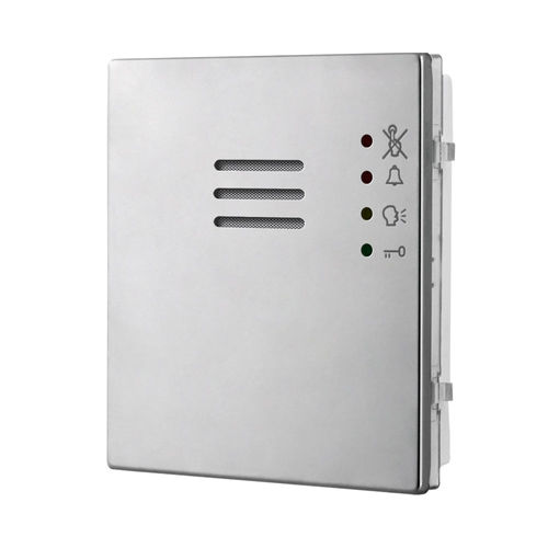 Türsprechmodul / Edelstahl mit Mattfinish - 4304-0 - Videx Electronics S.p.A. - Edelstahl poliert mit Spiegelfinish / anodisiertes Aluminium / für Zweckbauten