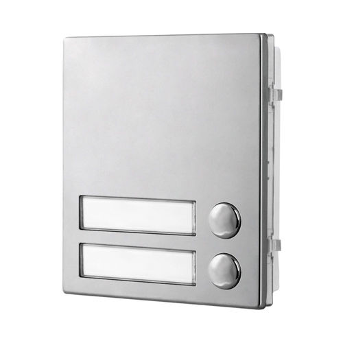Edelstahl-Türsprechmodul - 4042 - Videx Electronics S.p.A. - Edelstahl mit Mattfinish / anodisiertes Aluminium / für Zweckbauten