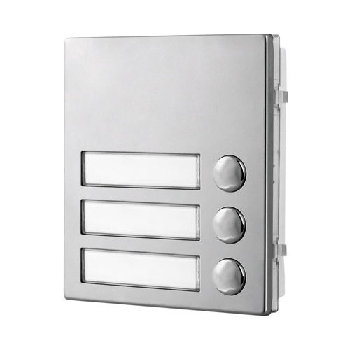 Edelstahl-Türsprechmodul - 4043 - Videx Electronics S.p.A. - Edelstahl mit Mattfinish / anodisiertes Aluminium / für Zweckbauten