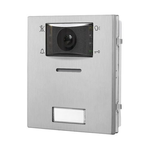 Video-Türsprechanlage / Edelstahl mit Mattfinish - 4533X-0 - Videx Electronics S.p.A. - Edelstahl poliert mit Spiegelfinish / weiß / Einbau