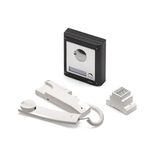 Weiße Audio-Türsprechanlage - 4K - Videx Electronics S.p.A. - schwarz / Einbau / für den Innenraum
