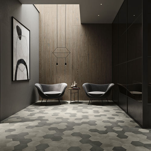 Feinsteinzeugfliesen - Locus - revigres - Porzellan / matt / für den Innenraum