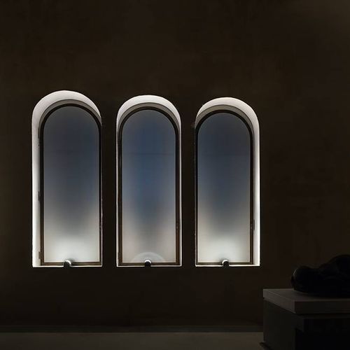 Bodenlampe - ARCO - PURALUCE - anodisiertes Aluminium / PMMA / modern