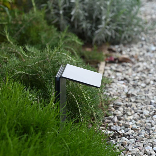 Leuchtpoller für Garten - FOGLIO 30 - PURALUCE - modern / Beton / PMMA