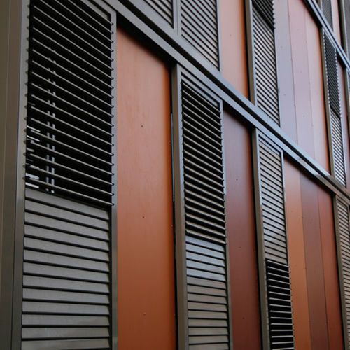 Schiebe-Stapel-Fensterladen - Tamiluz - Lamellen / Aluminium