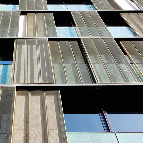 Aluminium-Sonnenschutzlamelle - PERFORATED - Tamiluz - für Fassaden