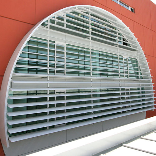 Aluminium-Sonnenschutzlamelle - FINGERLIP - Tamiluz - für Fassaden
