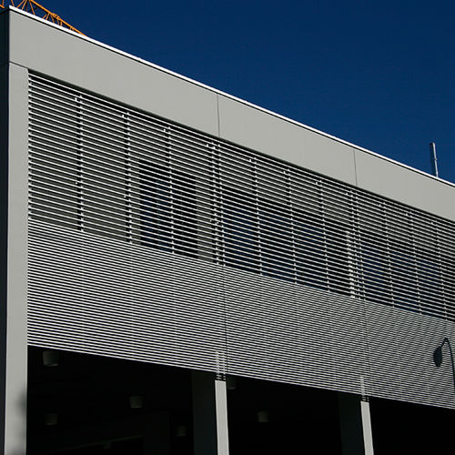 Aluminium-Sonnenschutzlamelle - TAMIFIX - Tamiluz - für Fassaden
