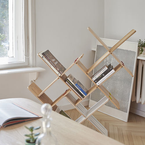 Modernes Bücherregal - DYNKS - Tabanda - Birke