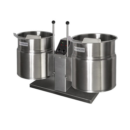 Elektrischer Kochkessel - TKET-T - Manitowoc Foodservice - Dampf / kippbar / bodenstehend