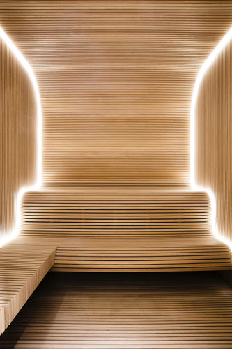 Sauna für Gewerbegebrauch - STAR WELLNESS - für den Innenbereich