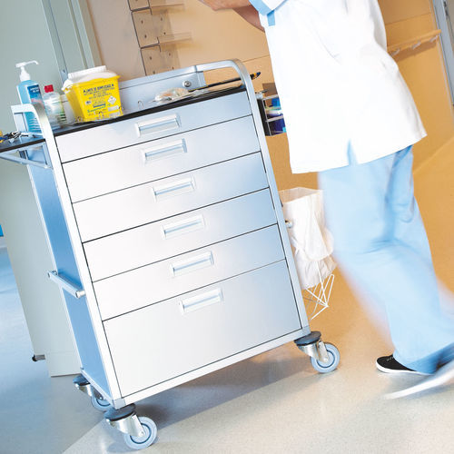 Pflegewagen - Mercura Industries - für Patientenakten / für Krankenhaus / für Transport