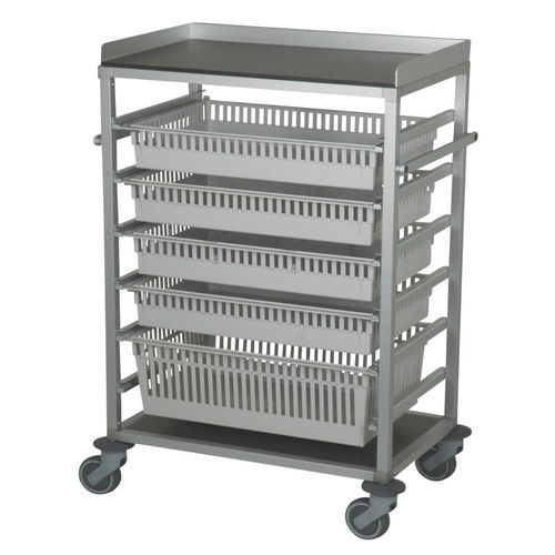 Multifunktionswagen - Mercura Industries - Lager / für Krankenhaus / für Transport