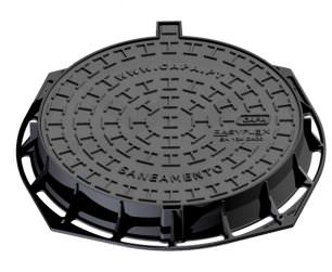 Gusseisen-Schachtdeckel - EASYFLEX - CAPA - rund