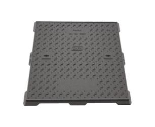 Gusseisen-Schachtdeckel - PARK - CAPA - quadratisch