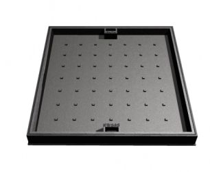 Gusseisen-Schachtdeckel - PORTUS - CAPA - quadratisch
