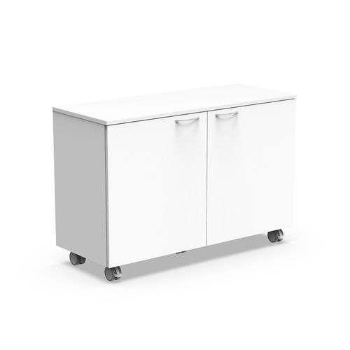 Polyamid-Schreibtischcontainer - TMF2 - Nautilus SA - Epoxid / Stahlblech / mit Flügeltür