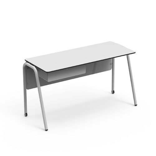 Bodenstehender Schreibtisch - TEAM - Nautilus SA - modern / Metall / gerade