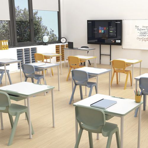 Schreibtisch für Open Space - ERGOS EDGE - Nautilus SA - bodenstehend / für 2 Personen / modern