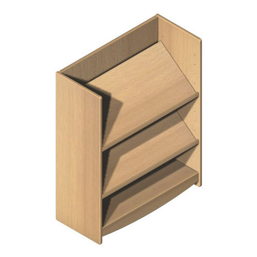 Wandmontiertes Regal - CB.KB - Nautilus SA - Decke/Boden / modern / Buche