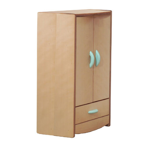 Moderner Kleiderschrank - CB.KQ - Nautilus SA - MDF / Buche / mit Schwingtür