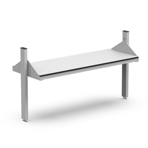 Wandmontiertes Regal - 1-LEVEL - Nautilus SA - modern / Metall / für Gewerbegebrauch