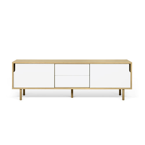 Modernes Sideboard - DANN 201 - TEMAHOME - lackiertes Holz / Eiche / Holzfurnier