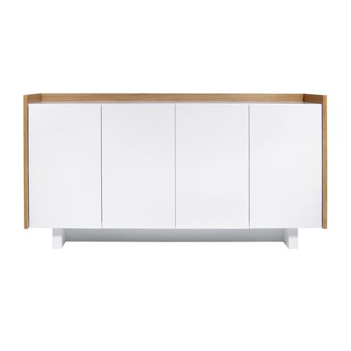 Modernes Sideboard - SKIN - TEMAHOME - lackiertes Holz / Eiche / Holzfurnier