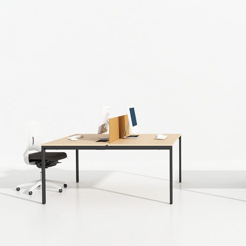 Schreibtisch für Open Space - LN - Iduna S.A. - modern / melaminbeschichtet / für Gewerbegebrauch