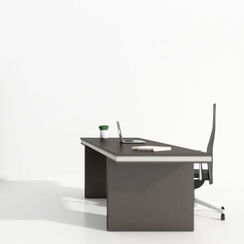 Chefschreibtisch - ARM - Iduna S.A. - modern / Holz / mit Stauraum